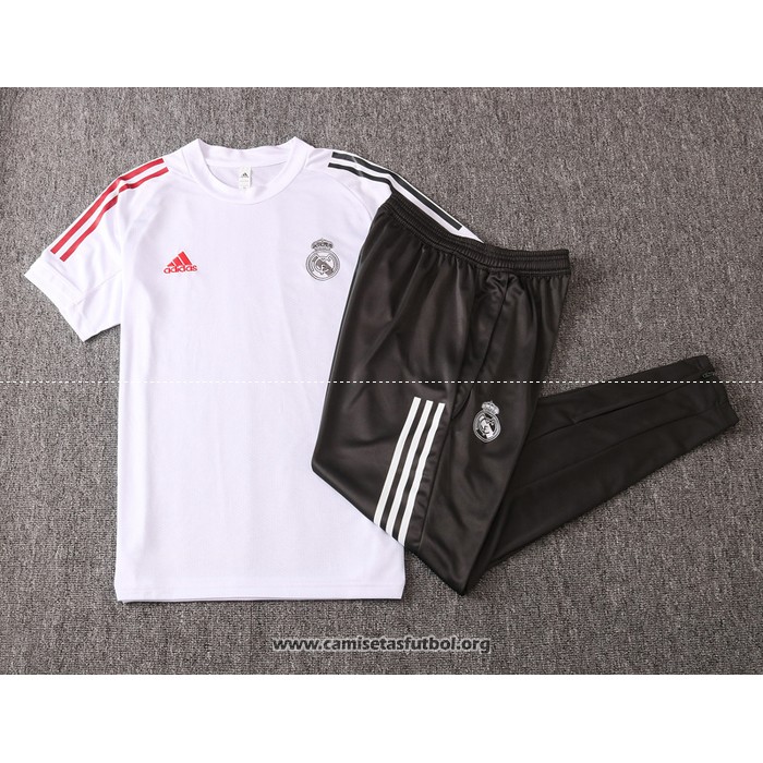 Chandal del Real Madrid Manga Corta 2020/2021 Blanco
